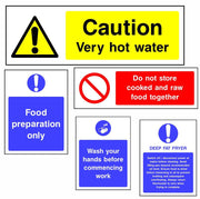 Catering and Food Hygiene Safety Signs