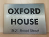 External Grade Brushed Steel effect Laminate