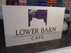 5mm Acrylic sign with Vinyl Graphics