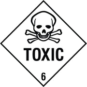 Toxic 6 diamond sign