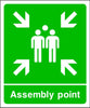 Assembly Point Emergency Escape Sign