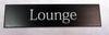 Engraved Acrylic Laminate Lounge Door Sign