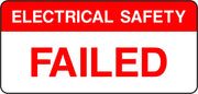 Electrical Safety Failed Labels