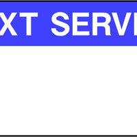 Next Service Labels