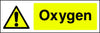 Oxygen Warning Sign