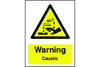 Warning Caustic Sign