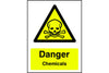 Danger Chemicals Sign