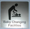 Engraved Baby Changing Room sign