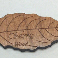 Engraved Wooden Key Tags