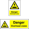 Danger Overhead Crane safety sign