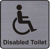 Engraved Accessible Toilet Symbol Sign