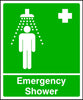 Emergency Shower sign