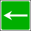 First Aid Arrow Sign