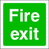 Fire Exit Safety Sign