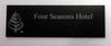 Engraved Label 150mm x 50mm