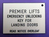 Engraved Label 75mm x 50mm