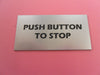 Engraved Label 100mm x 50mm