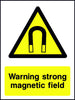 Warning Strong Magnetic Field safety sign