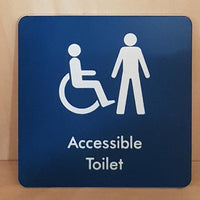Mens Disabled Toilet Sign