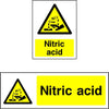 Nitric Acid Warning Sign