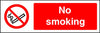 No Smoking sign