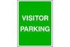 Visitor Parking sign