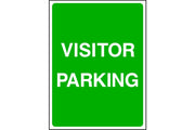 Visitor Parking sign