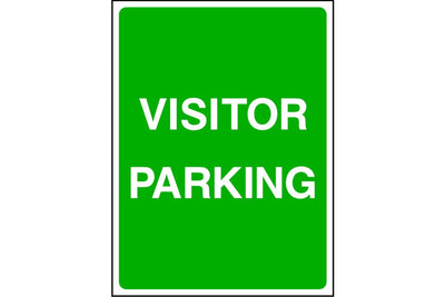 Visitor Parking sign