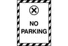 No Parking sign