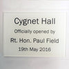Reverse Engraved Laminate Plaque A4 size