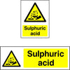Sulphuric Acid Warning Sign