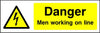 Danger Static Electricity safety sign