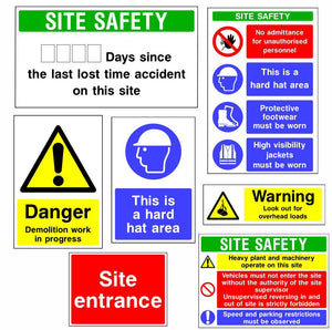 Construction Safety Signs