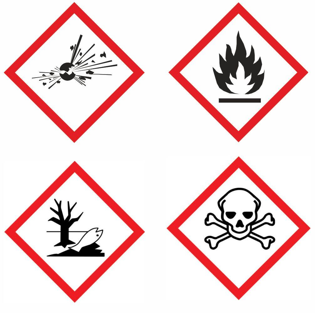 Dangerous Substance Safety Signs