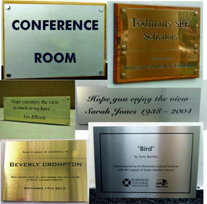 Engraved Plaques