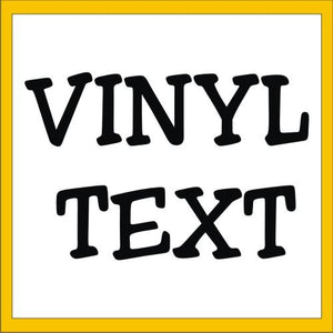 Vinyl Letters & Numbers
