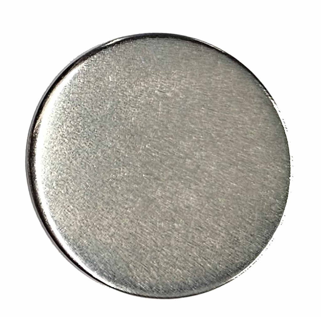Engraved 25mm Stainless Steel Disc | SK Signs & Labels