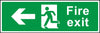 Fire Exit Arrow Left