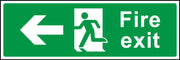 Fire Exit Arrow Left