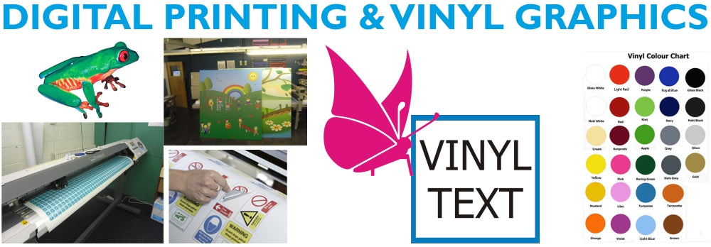 Digital Printing and Vinyl Graphics by SK Signs and Labels