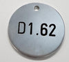 Engraved 25mm Aluminium Disc