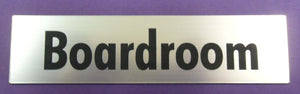 Engraved Acrylic Laminate Boardroom Door Sign
