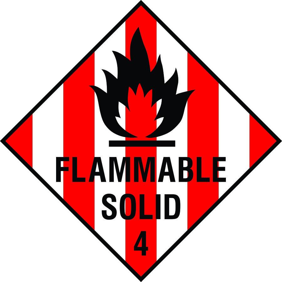 Flammable Solid Symbol