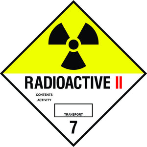 Radioactive II 7 sign diamond sign