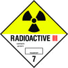 Radioactive III 7 sign diamond sign