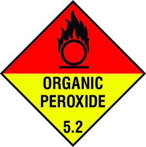 Organic Peroxide 5.2 diamond sign