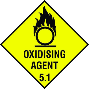 Oxidising Agent 5.1 diamond sign