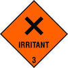 Irritant 3 diamond sign