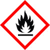 New International Flammable Symbol sign