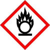 New International Oxidising Symbol sign